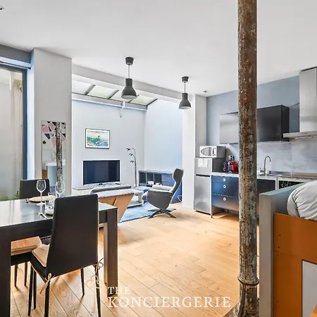 Design & Confortable Avec Terasse Lejlighed Paris